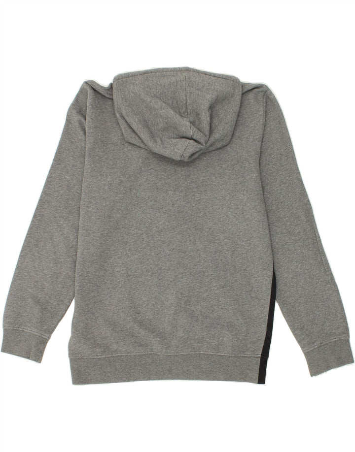 CHAMPION Mens Graphic Hoodie Jumper Medium Grey Colourblock Cotton Vintage Champion and Second-Hand Champion from Messina Hembry 