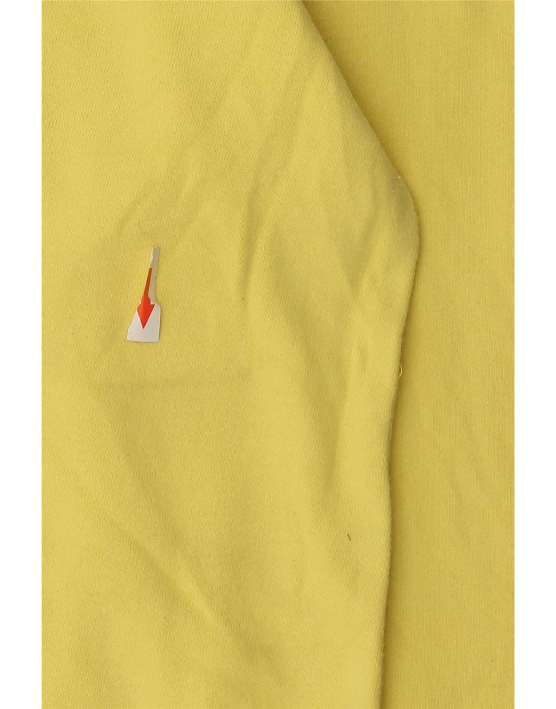 Champion Mens Sweatshirt Jumper XS Yellow Cotton
