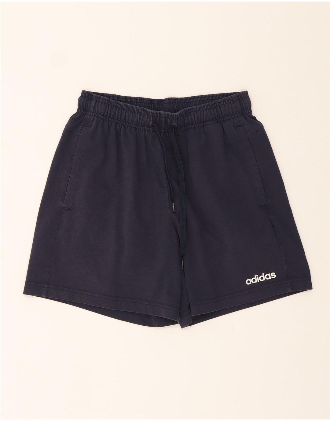 ADIDAS Mens Sport Shorts Medium  Navy Blue Vintage Adidas and Second-Hand Adidas from Messina Hembry 