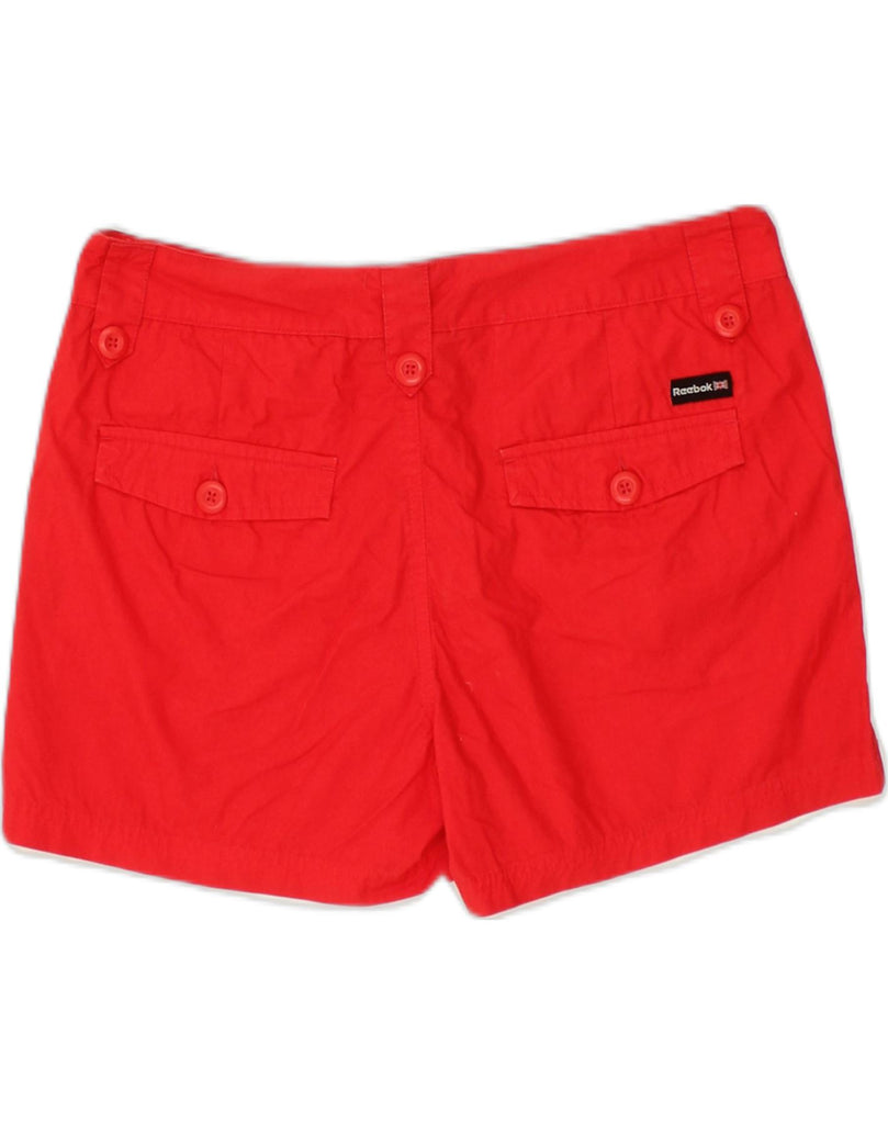 REEBOK Womens Chino Shorts UK 16 Large W33 Red Cotton | Vintage Reebok | Thrift | Second-Hand Reebok | Used Clothing | Messina Hembry 