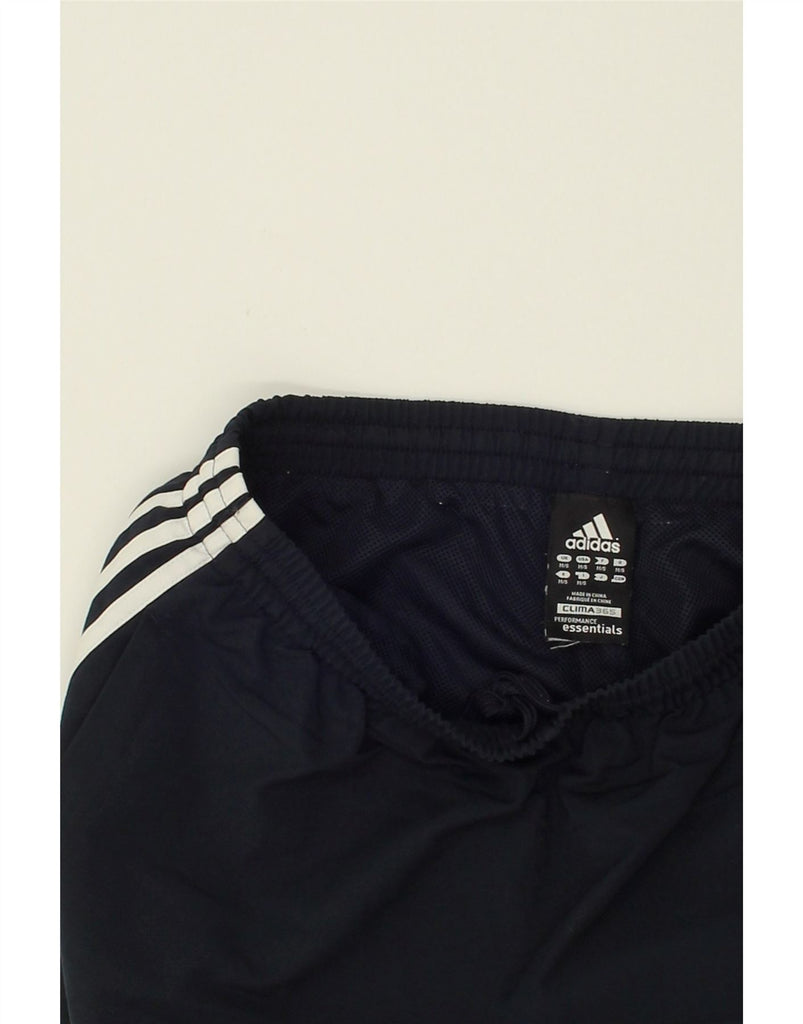 ADIDAS Mens Clima 365 Tracksuit Trousers Medium Navy Blue Polyester | Vintage Adidas | Thrift | Second-Hand Adidas | Used Clothing | Messina Hembry 