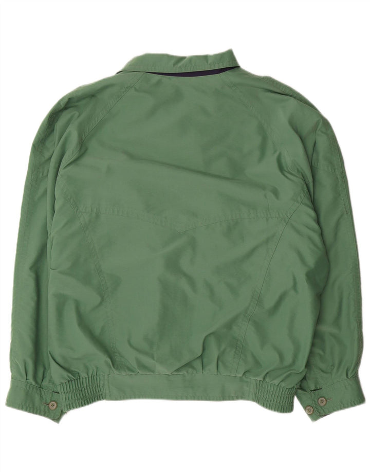 BUGATTI Mens Bomber Jacket IT 50 Large Green Polyester