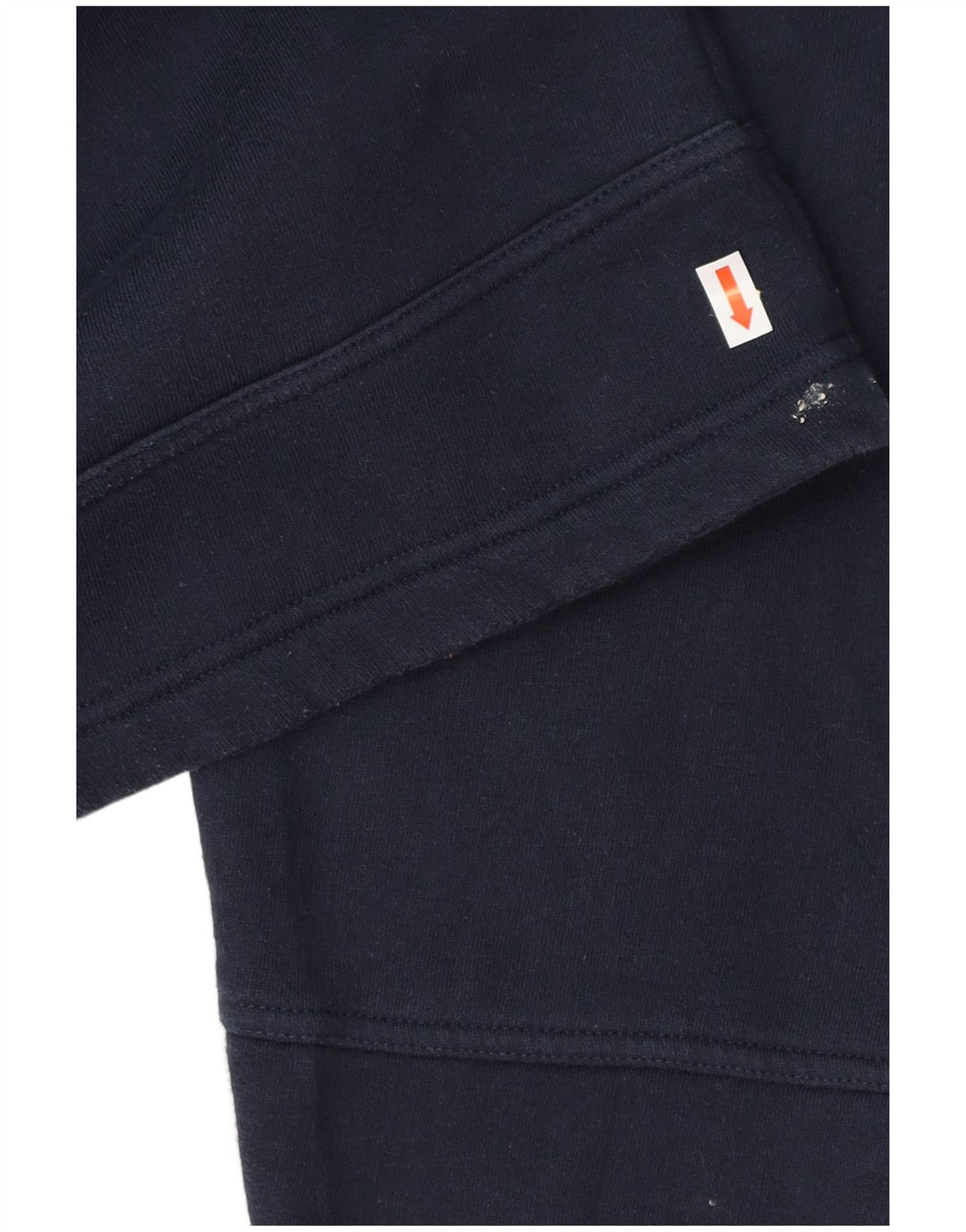 ADIDAS Mens Loose Fit Sweatshirt Jumper Medium Navy Blue Cotton