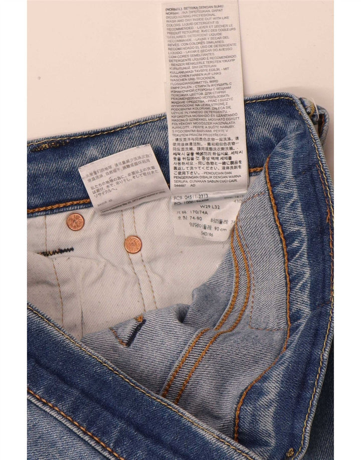 Levi's Mens 511 Slim Jeans W29 L29 Blue Cotton