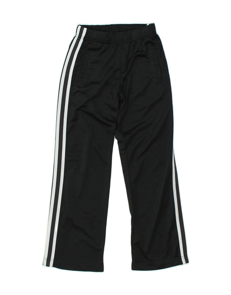 BRUGI Boys Tracksuit Trousers 7-8 Years Black Polyester | Vintage Brugi | Thrift | Second-Hand Brugi | Used Clothing | Messina Hembry 