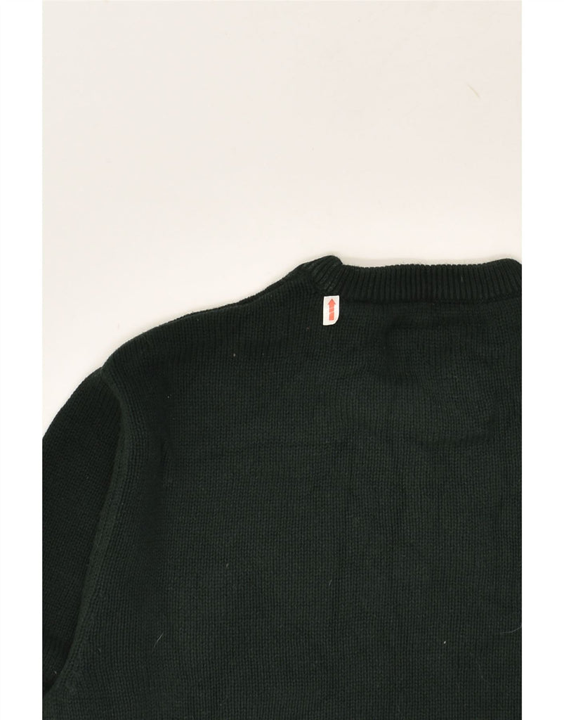 CHAPS Mens Crew Neck Jumper Sweater Large Green Cotton | Vintage Chaps | Thrift | Second-Hand Chaps | Used Clothing | Messina Hembry 
