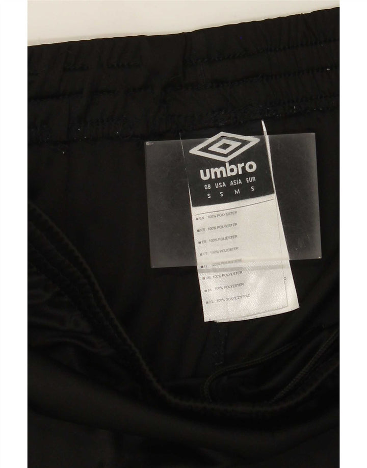 Umbro Mens Sport Shorts Small Black Polyester