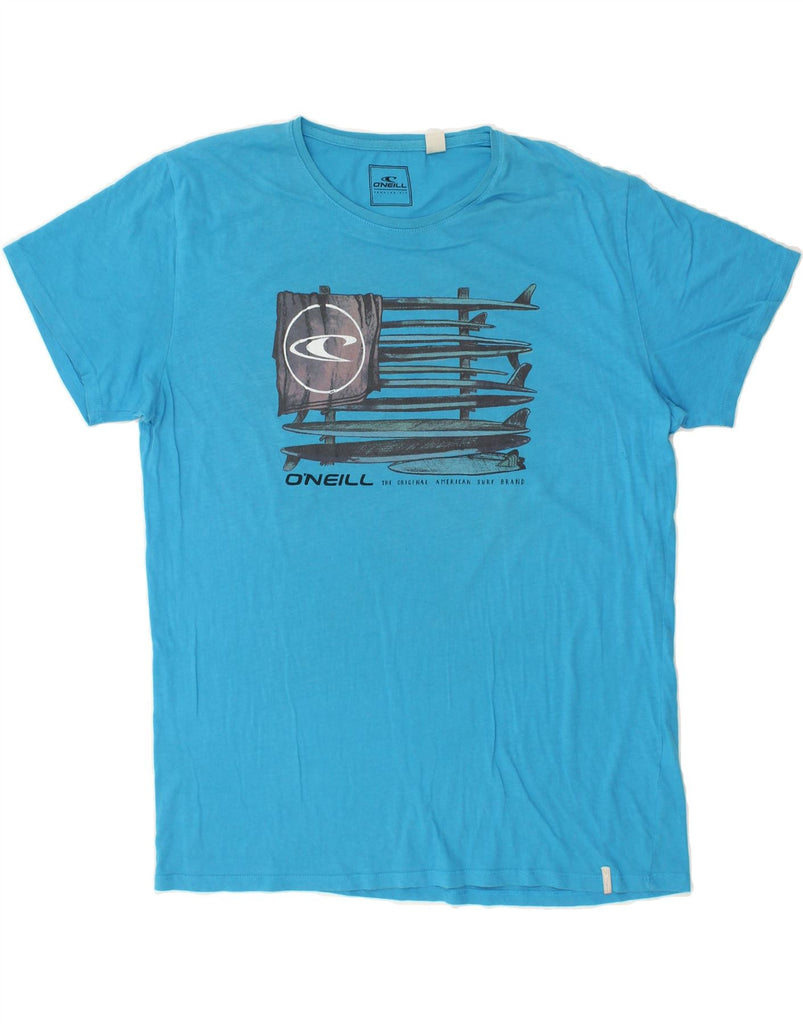 O'NEILL Mens Graphic T-Shirt Top XL Blue Vintage O'Neill and Second-Hand O'Neill from Messina Hembry 