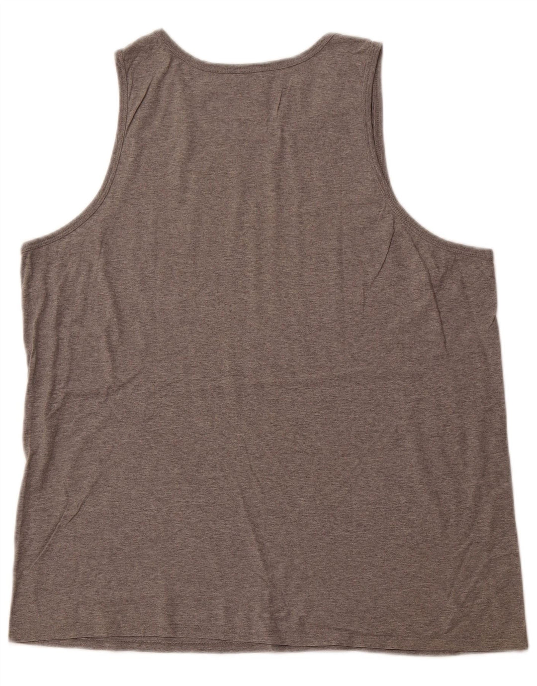 NIKE Mens Athletic Cut Vest Top XL Grey Flecked