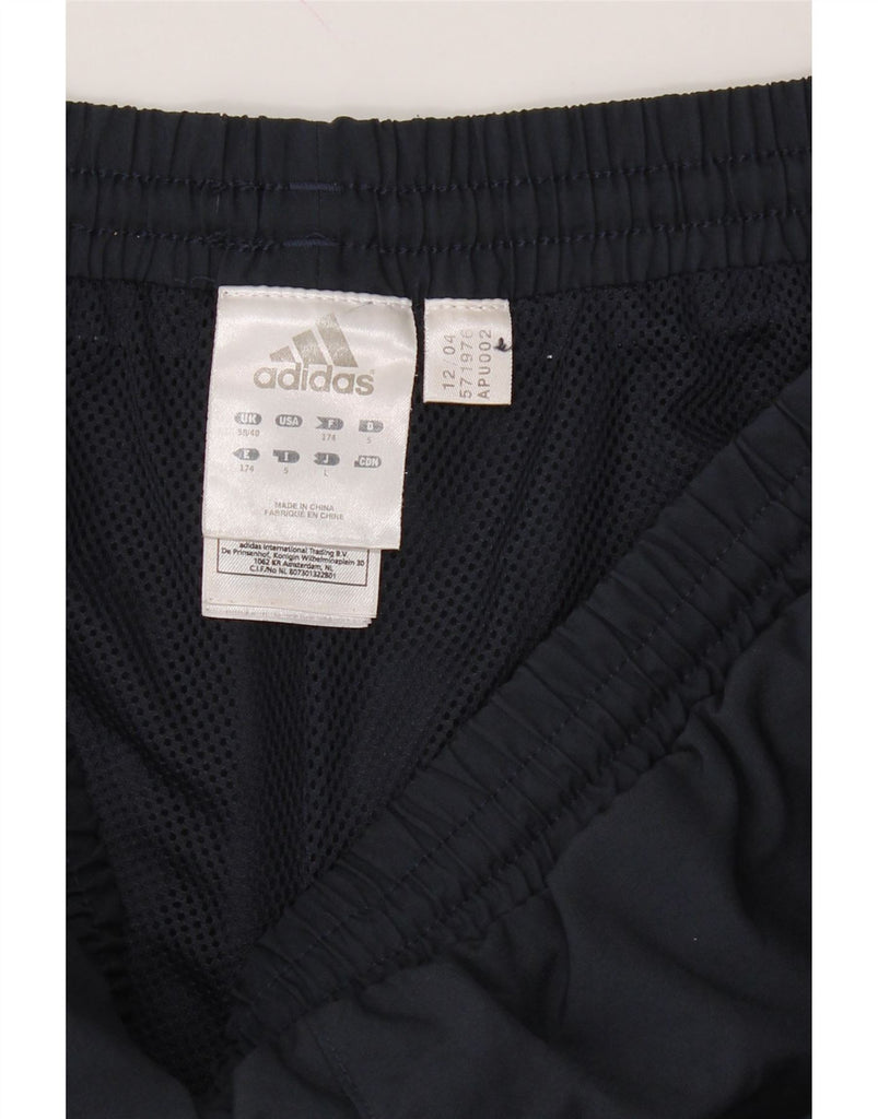 ADIDAS Mens Climalite Tracksuit Trousers Joggers UK 38/40 Medium Navy Blue Vintage Adidas and Second-Hand Adidas from Messina Hembry 