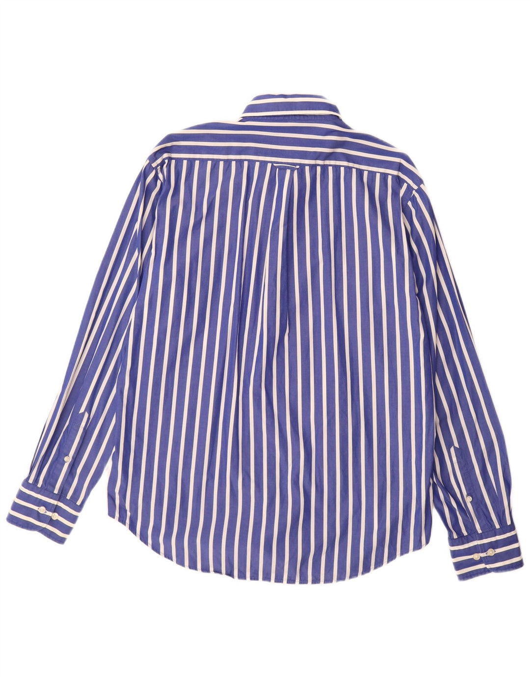 GANT Mens E-Z Fit Shirt Large Blue Striped Cotton