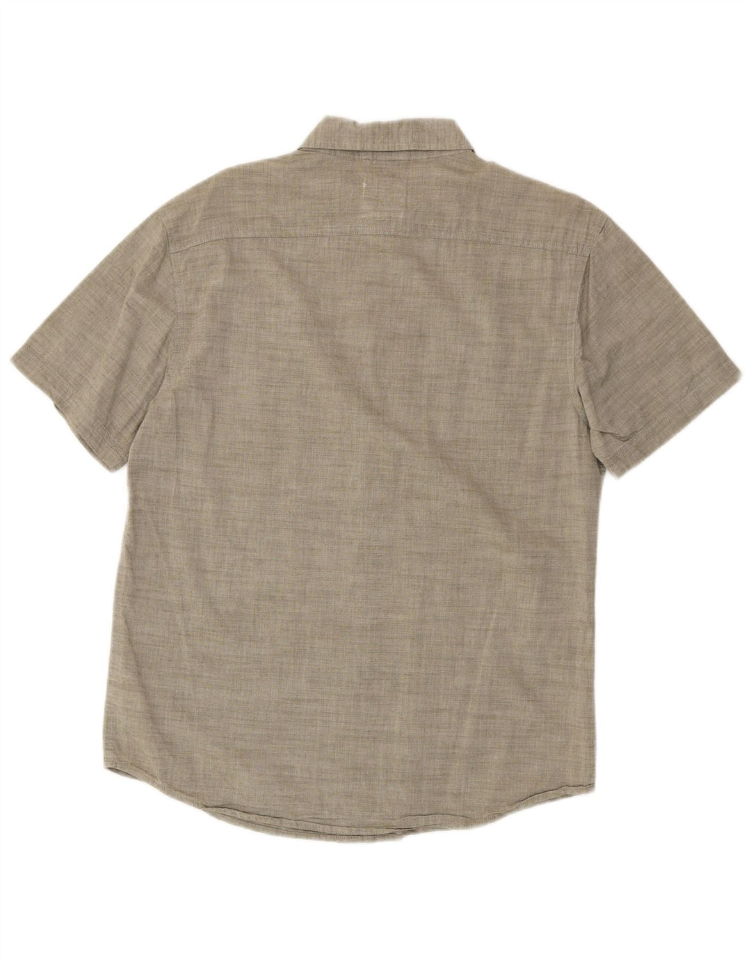 Levi's Mens Short Sleeve Shirt Medium Grey Cotton