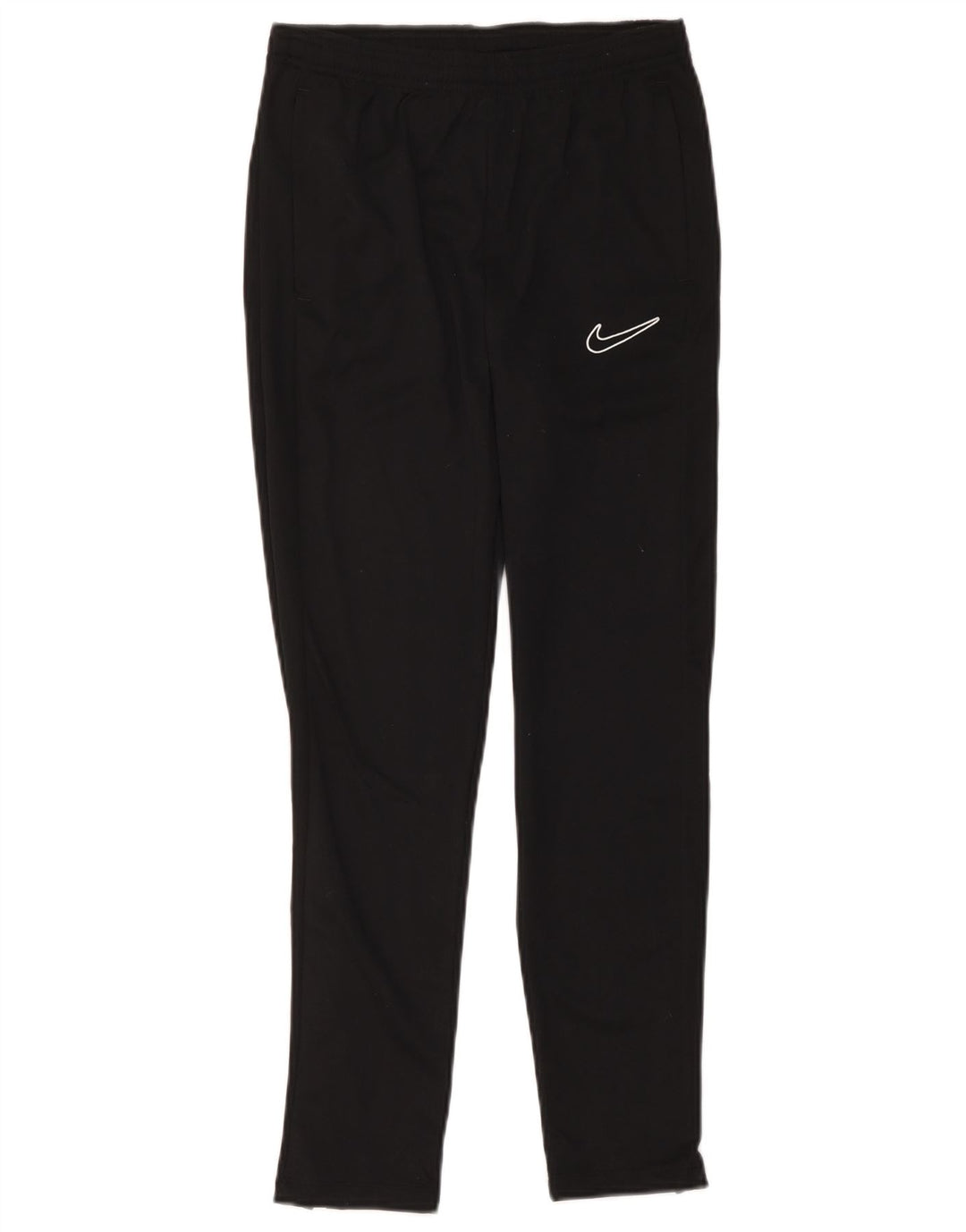 Nike Boys Dri Fit Tracksuit Trousers 13-14 Years XL Black Polyester