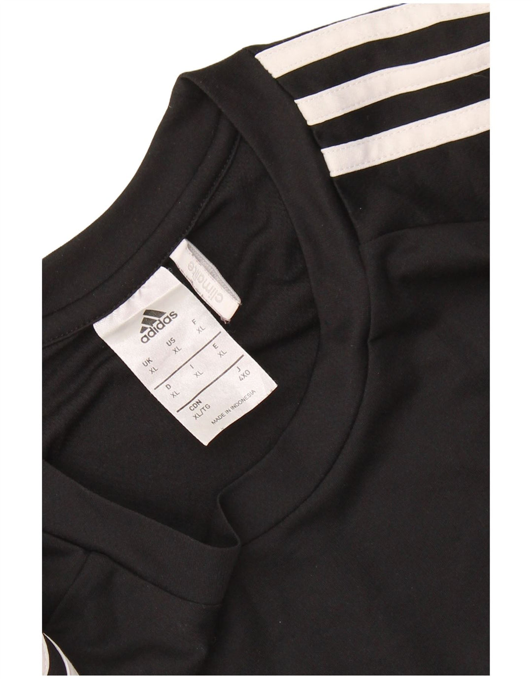 Adidas Mens Climalite T-Shirt Top XL Black