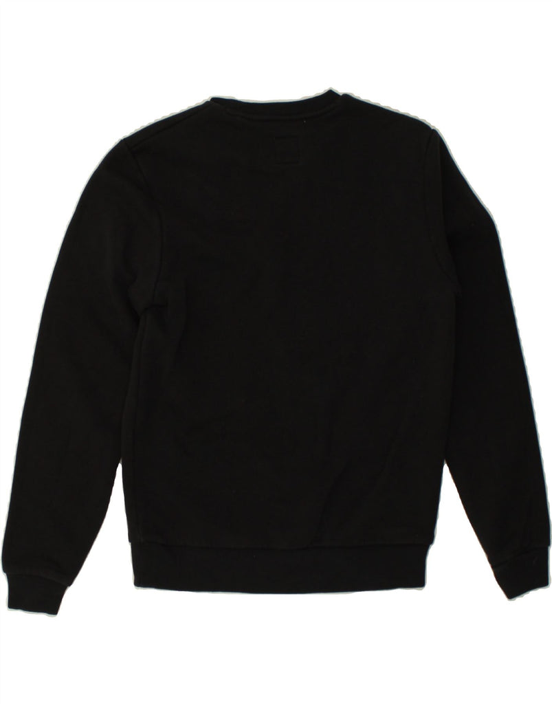 JACK WILLS Mens Sweatshirt Jumper  Small Black Cotton Vintage Jack Wills and Second-Hand Jack Wills from Messina Hembry 