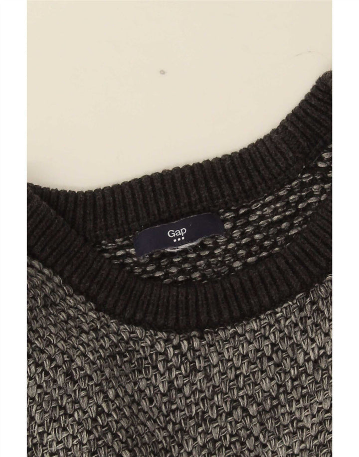 Gap Mens Crew Neck Jumper Sweater Small Grey Flecked