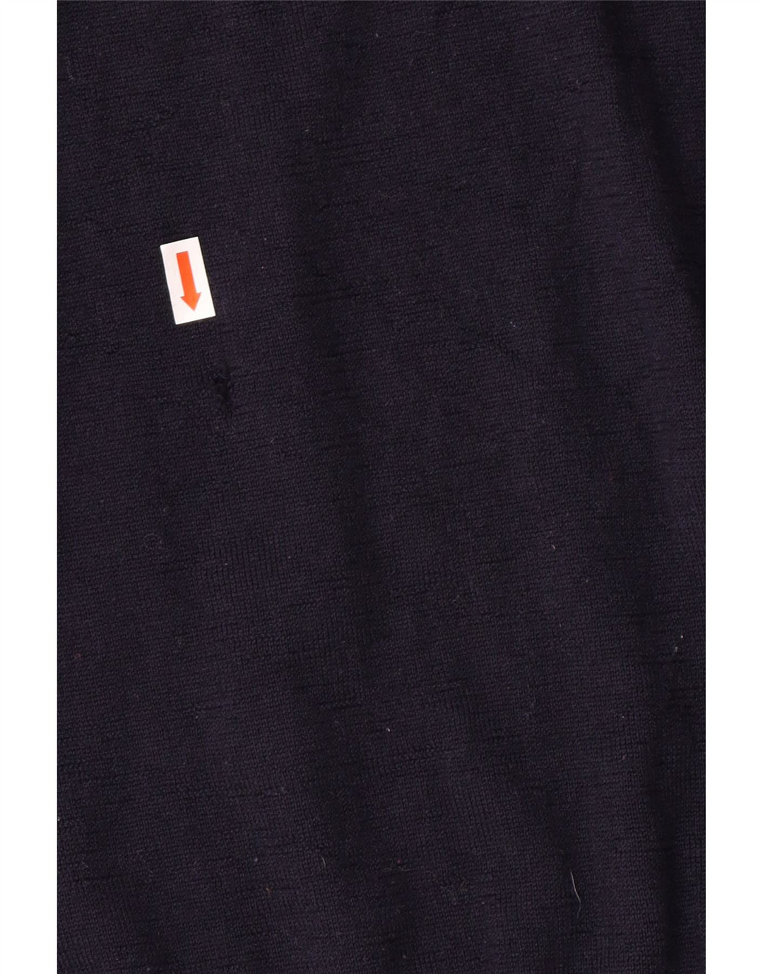 Lacoste Mens Crew Neck Jumper Sweater Size 4 Medium Navy Blue Virgin Wool