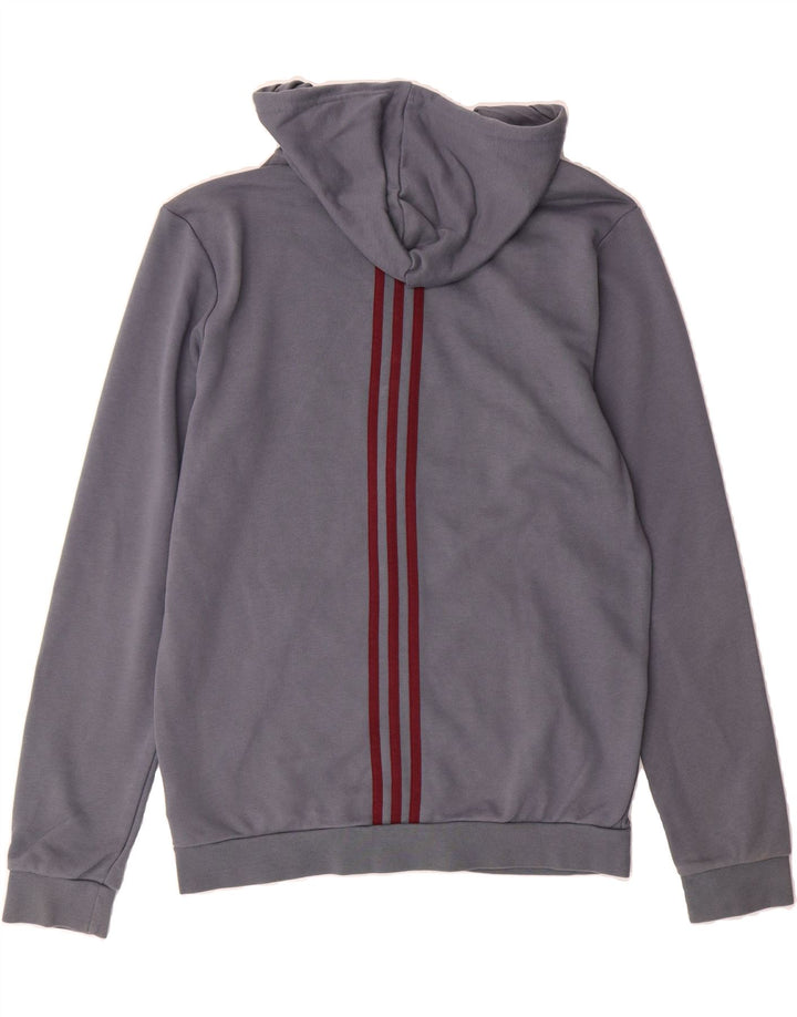 ADIDAS Mens Colorado Rapids Zip Hoodie Sweater Medium Grey Cotton Vintage Adidas and Second-Hand Adidas from Messina Hembry 