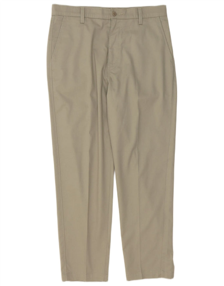 LEVI'S Mens Straight Chino Trousers W33 L29 Grey