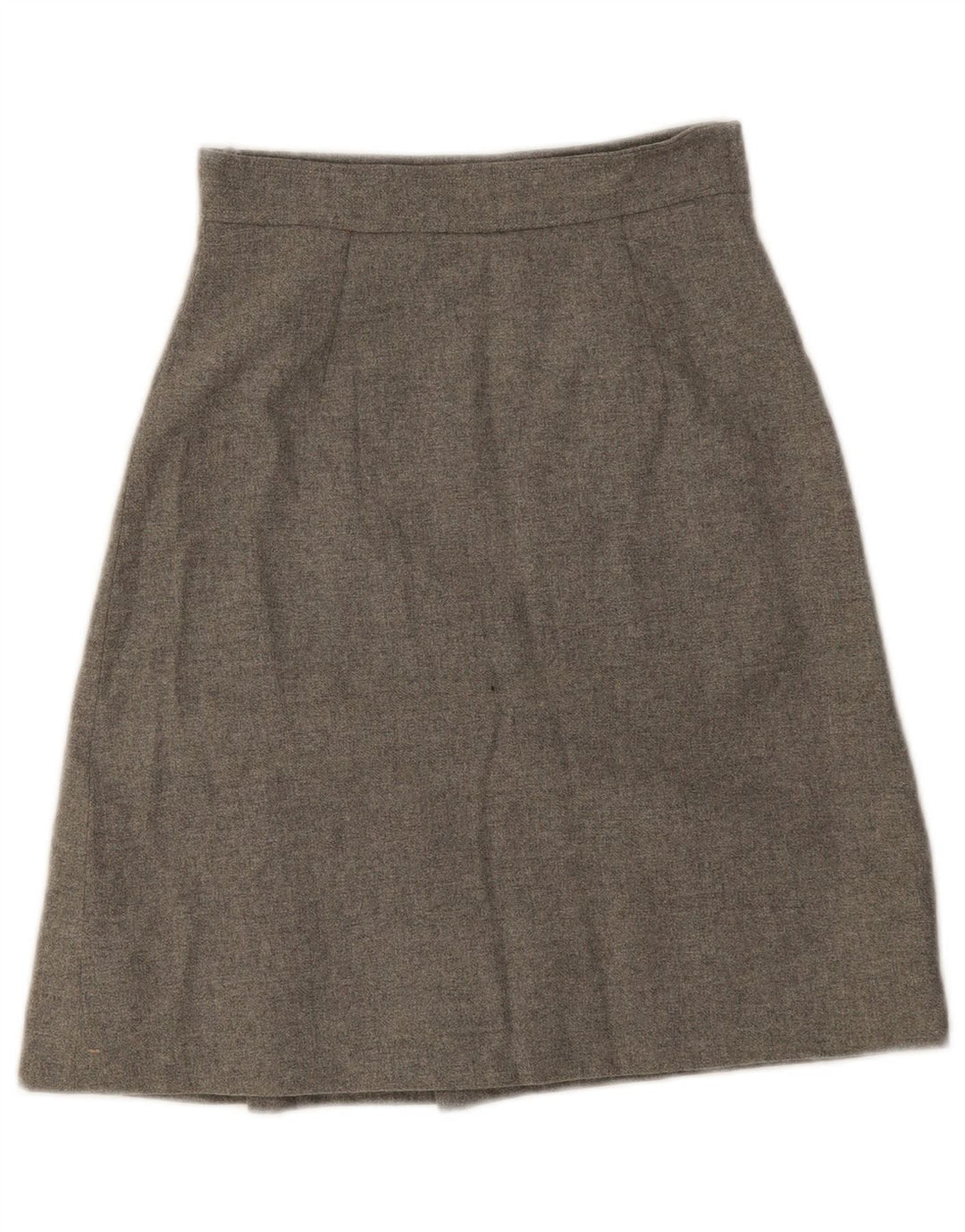 Vintage Womens A-Line Skirt W24 XS Grey