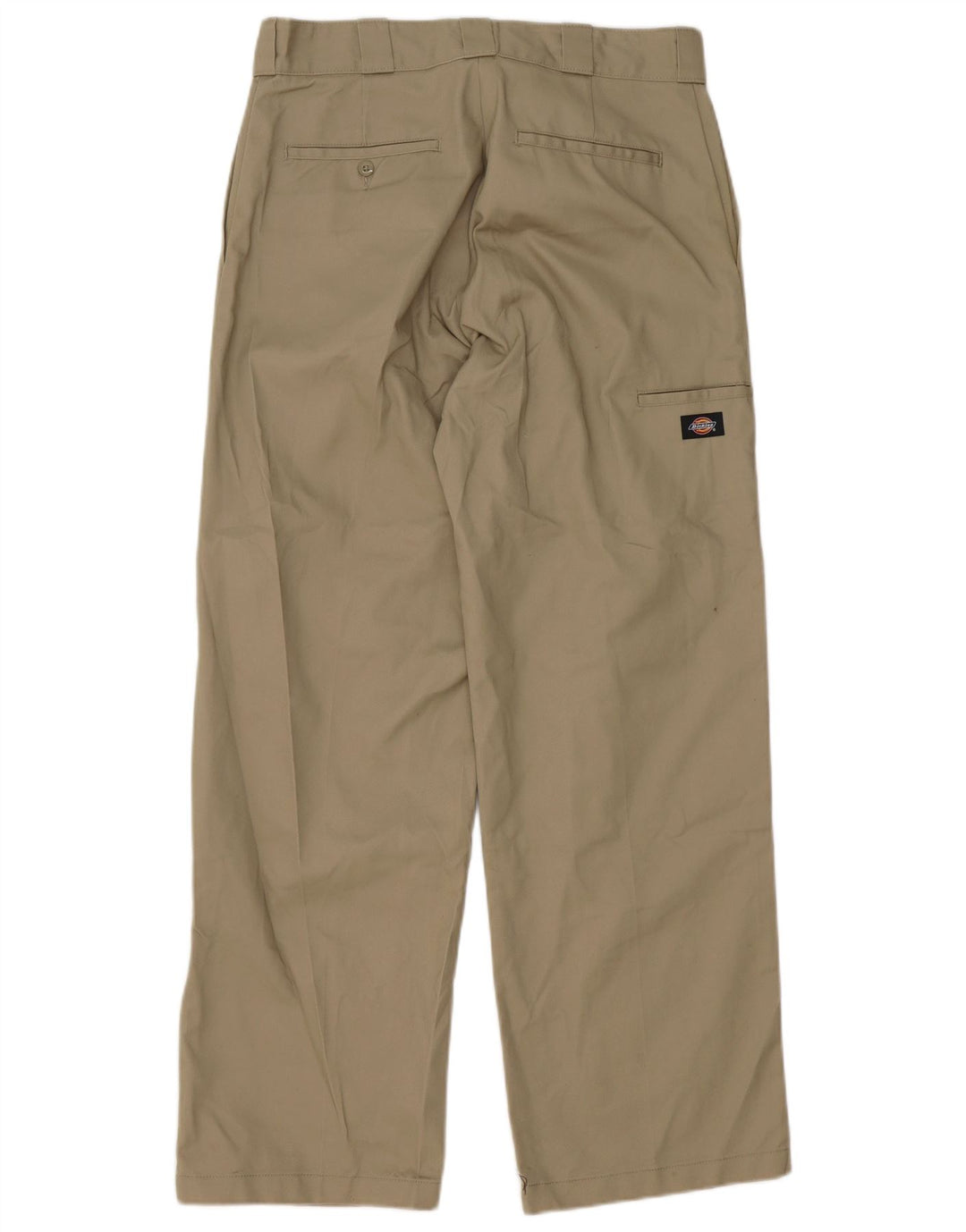 DICKIES Mens Loose Fit Cargo Trousers W32 L32 Beige Polyester