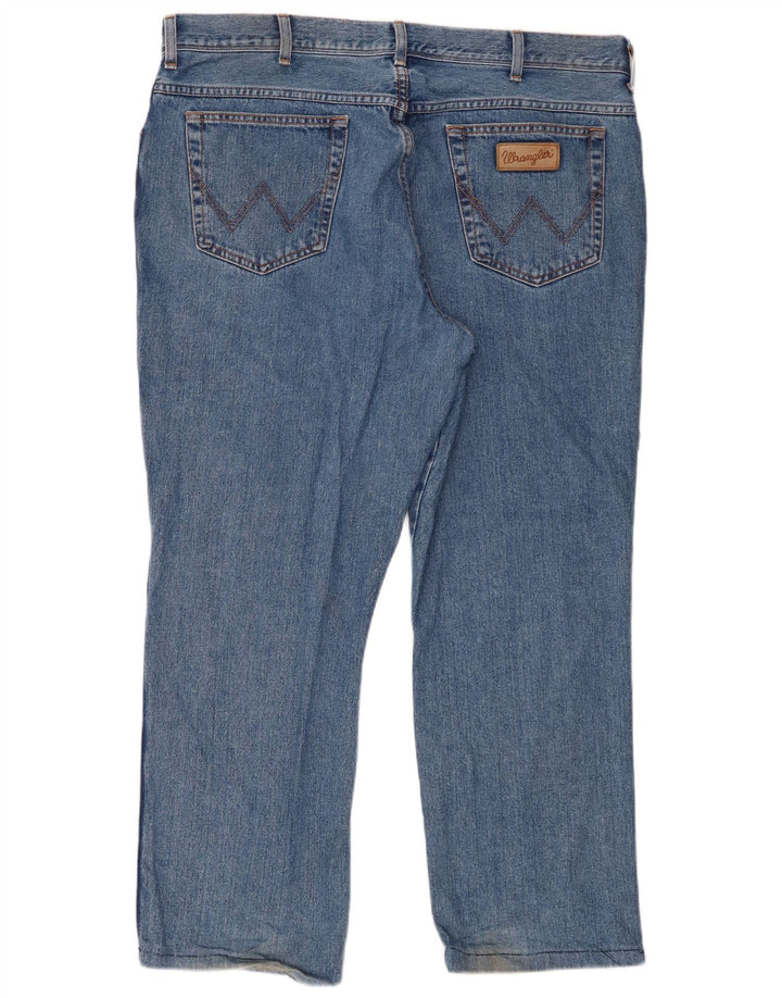 Wrangler Mens Texas Straight Jeans W40 L28 Blue