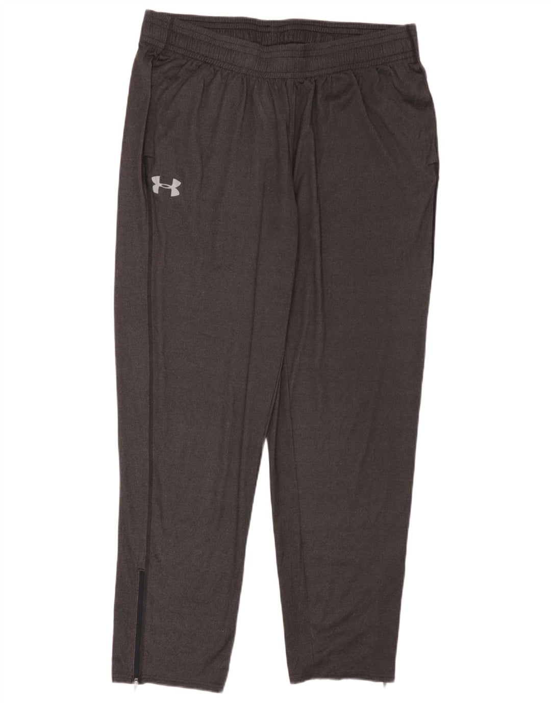Under Armour Mens Heat Gear Tracksuit Trousers XL  Grey Polyester