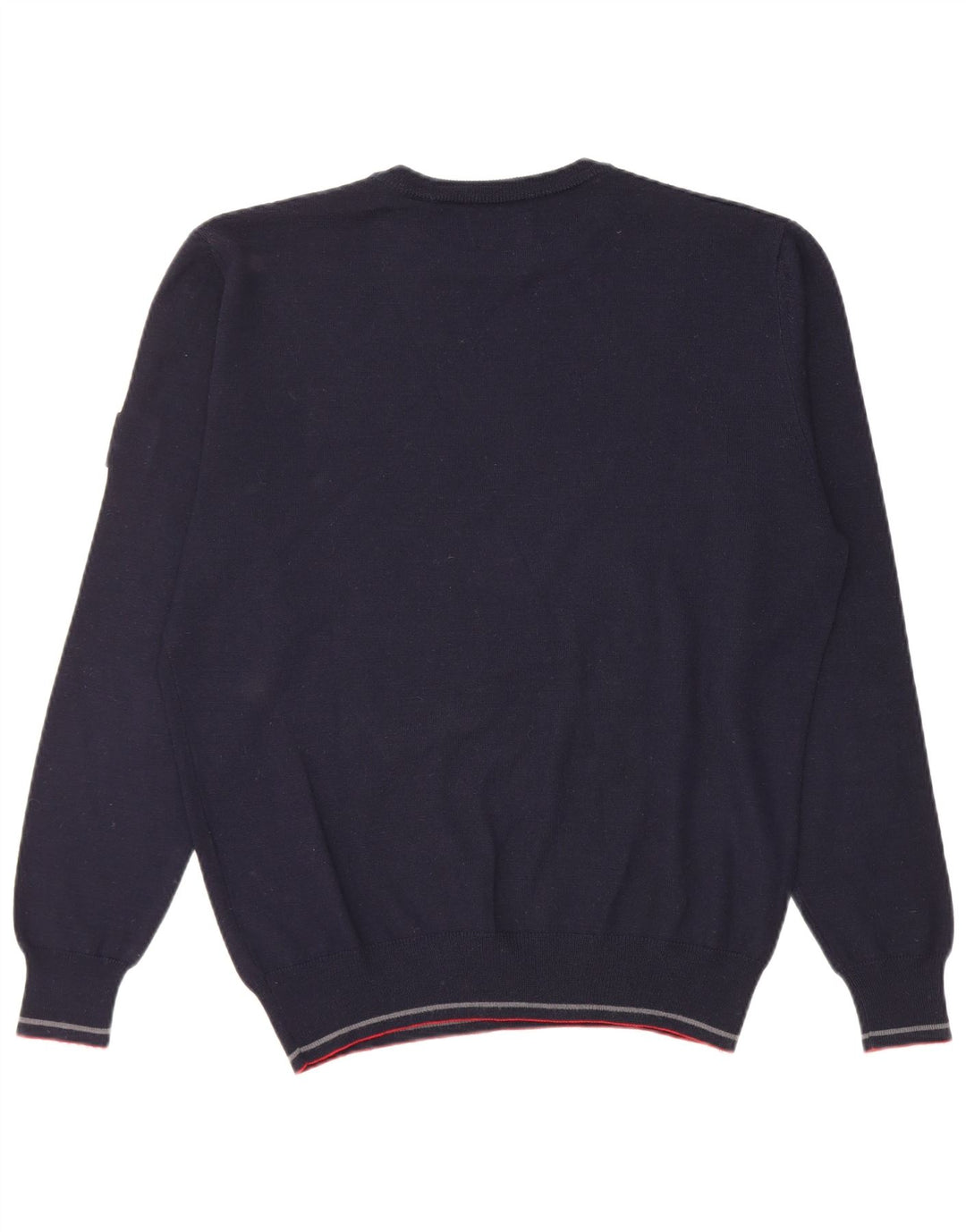 Refrigiwear Mens Regular Fit Crew Neck Jumper Sweater Small Navy Blue