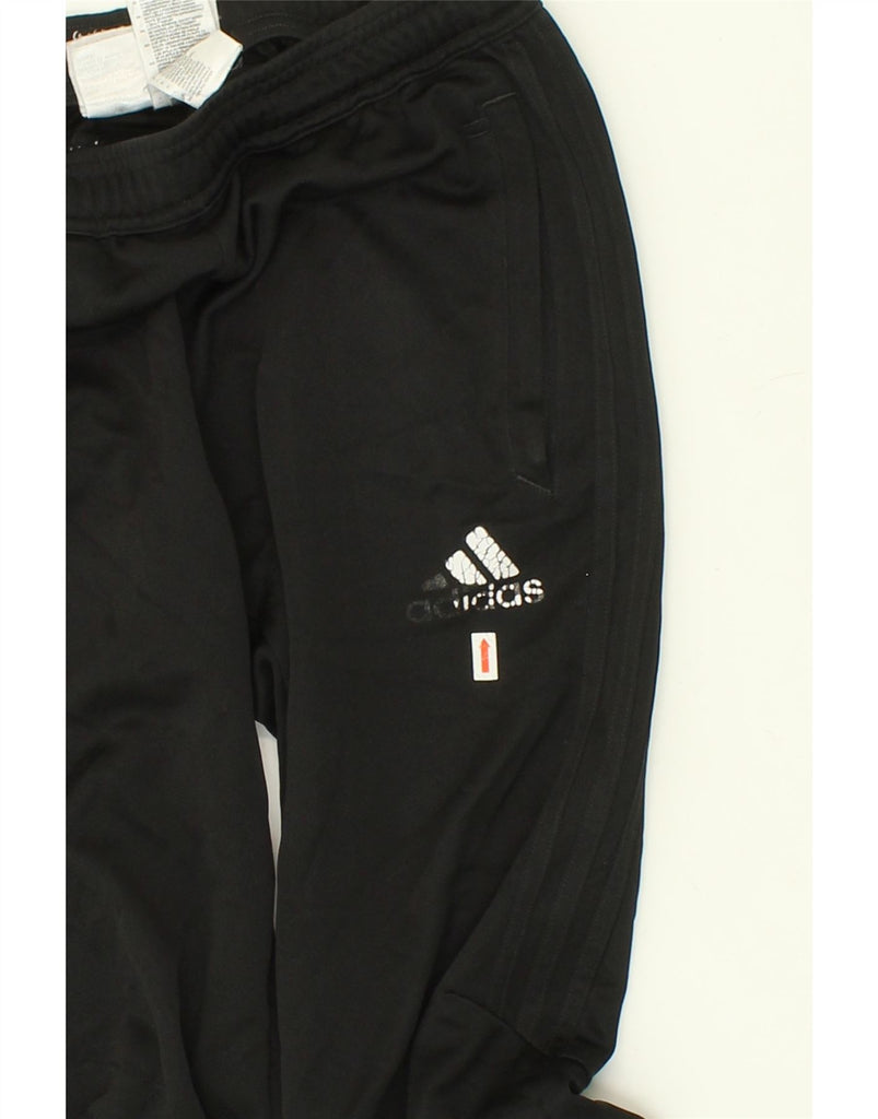 ADIDAS Boys Climacool Tracksuit Trousers 13-14 Years Black Polyester | Vintage Adidas | Thrift | Second-Hand Adidas | Used Clothing | Messina Hembry 