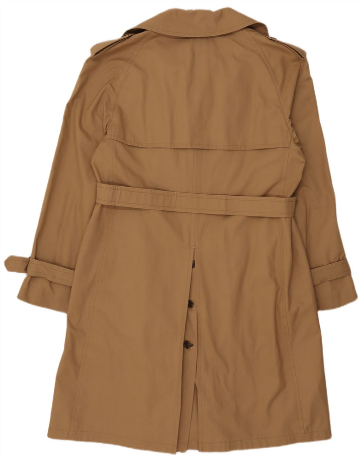 Sangiorgio Mens Trench Coat IT 54 2XL Beige Polyester