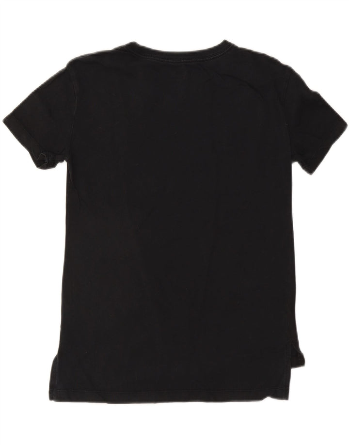 NIKE Mens Graphic T-Shirt Top XS Black Cotton Vintage Nike and Second-Hand Nike from Messina Hembry 