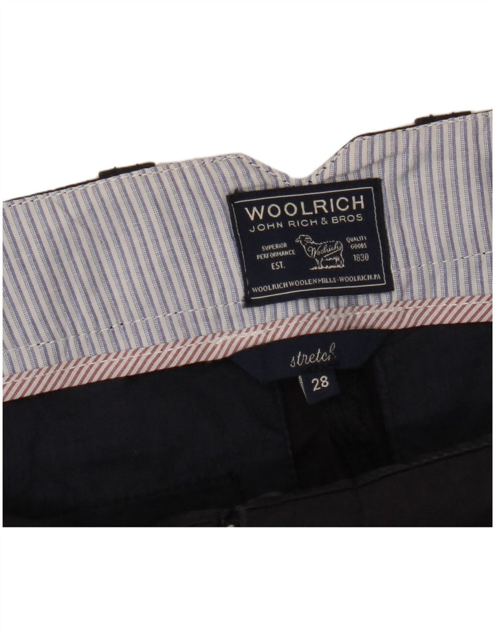 Woolrich Womens Mini Skirt W28 Medium Navy Blue