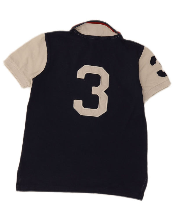 Polo Ralph Lauren Boys Short Sleeve Shirt 5-6 Years White Colourblock