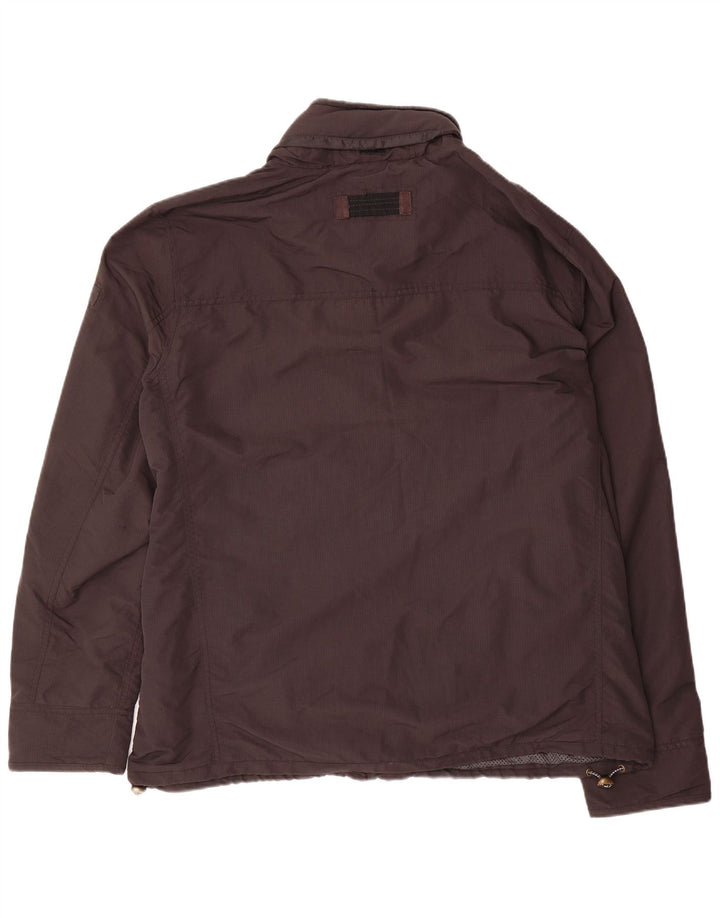 Fat Face Mens Utility Jacket UK 42 XL Black Nylon