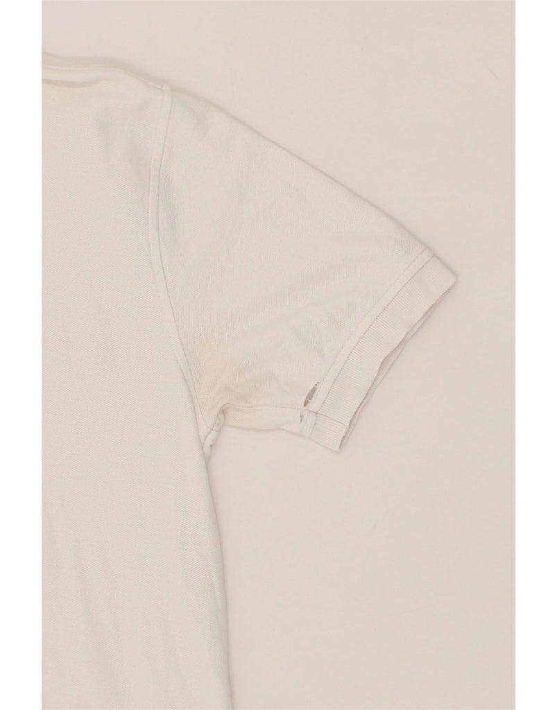 TOMMY HILFIGER Mens Polo Shirt Small White Cotton Vintage Tommy Hilfiger and Second-Hand Tommy Hilfiger from Messina Hembry 