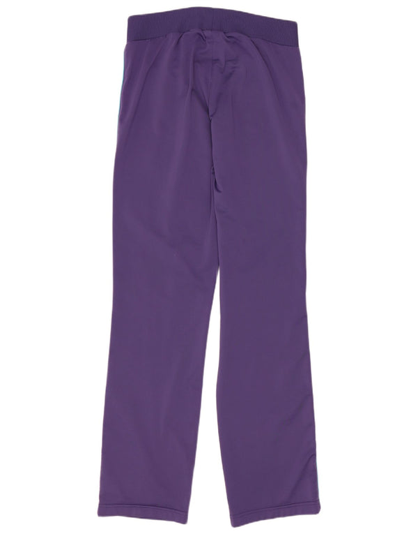 Puma Womens Tracksuit Trousers UK 10 Small  Purple Polyester