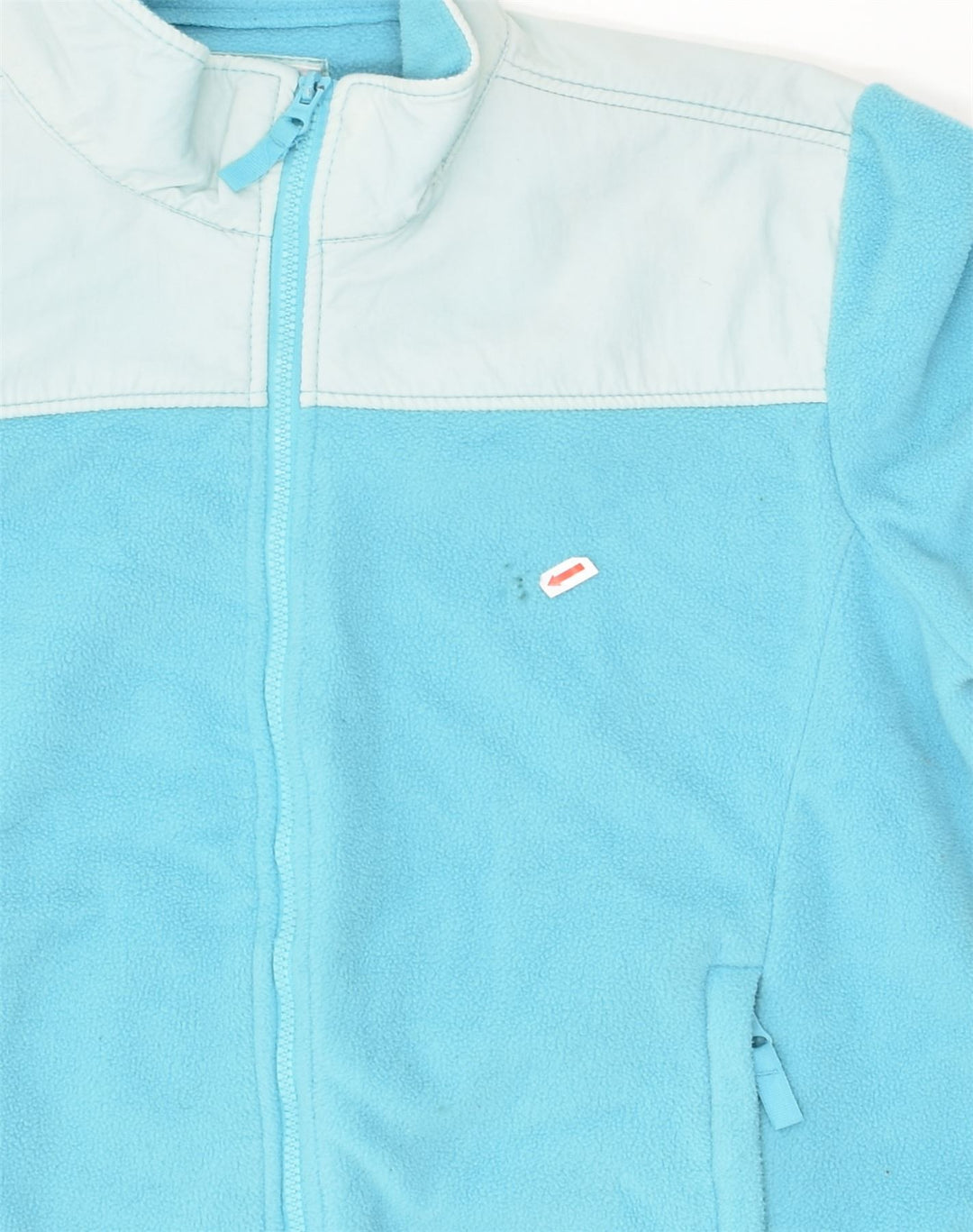 AEROPOSTALE Womens Fleece Jacket UK 18 XL Turquoise Polyester Vintage Aeropostale and Second-Hand Aeropostale from Messina Hembry 