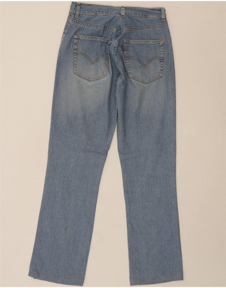 LEVI'S Womens Straight Jeans W28 L30 Blue Cotton Vintage Levi's and Second-Hand Levi's from Messina Hembry 