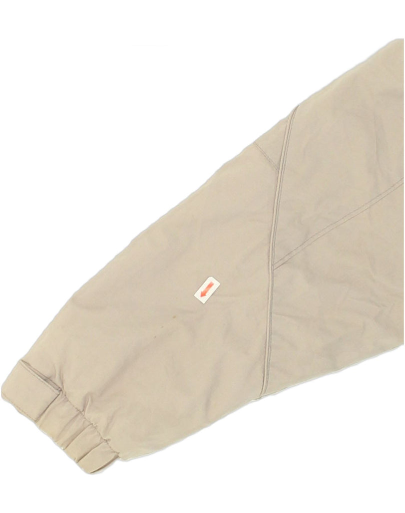 CHAMPION Mens Windbreaker Jacket UK 38 Medium Beige Polyamide | Vintage Champion | Thrift | Second-Hand Champion | Used Clothing | Messina Hembry 