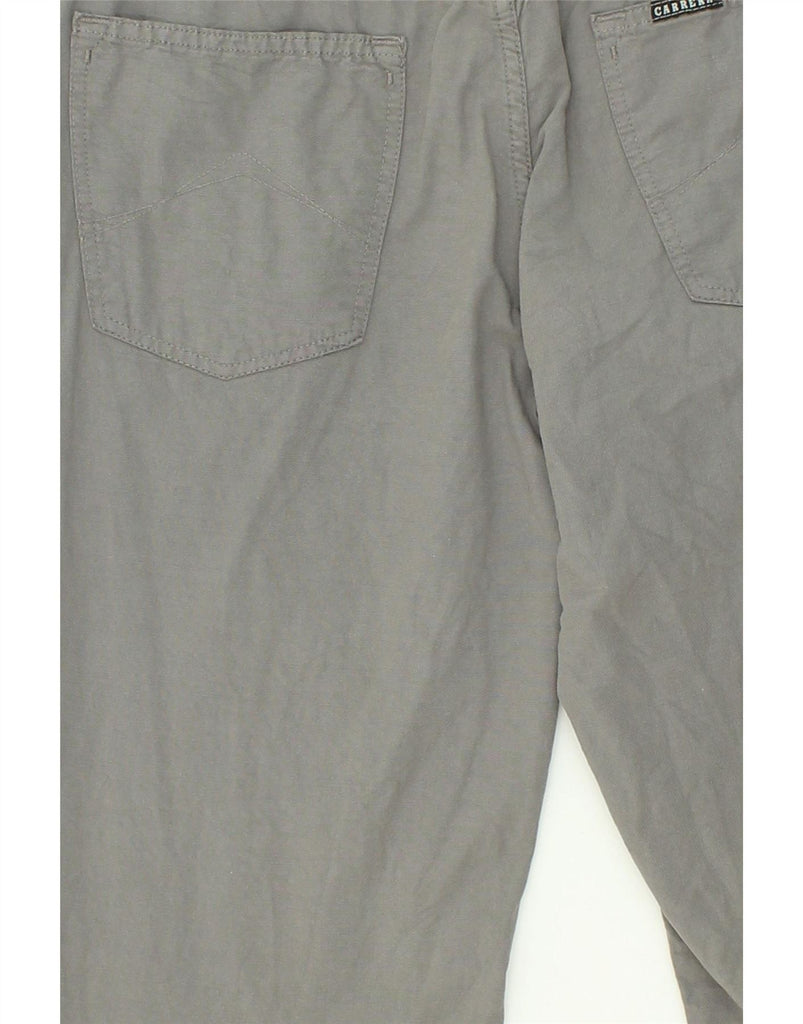 CARRERA Mens 700 Straight Casual Trousers W34 L27 Grey Cotton Vintage Carrera and Second-Hand Carrera from Messina Hembry 