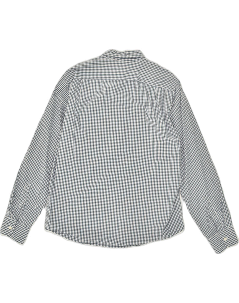 J. CREW Mens Slim Shirt XL Grey Check Cotton | Vintage J. Crew | Thrift | Second-Hand J. Crew | Used Clothing | Messina Hembry 