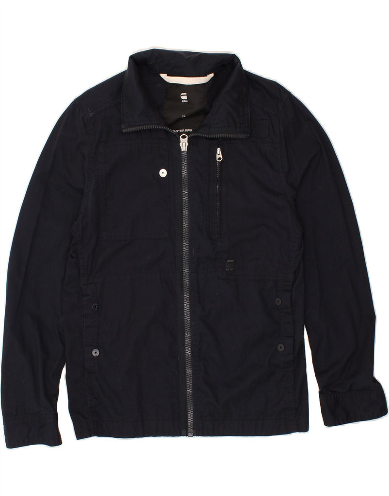 G-STAR Mens Utility Jacket UK 34 XS Navy Blue Cotton Vintage G-Star and Second-Hand G-Star from Messina Hembry 