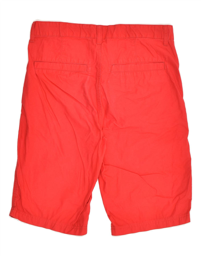 BENETTON Womens Chino Shorts W31 Medium Red | Vintage Benetton | Thrift | Second-Hand Benetton | Used Clothing | Messina Hembry 