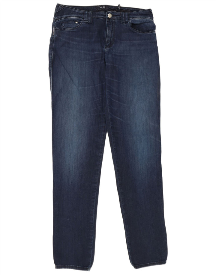 Armani Womens Slim Jeans W29 L32 Navy Blue