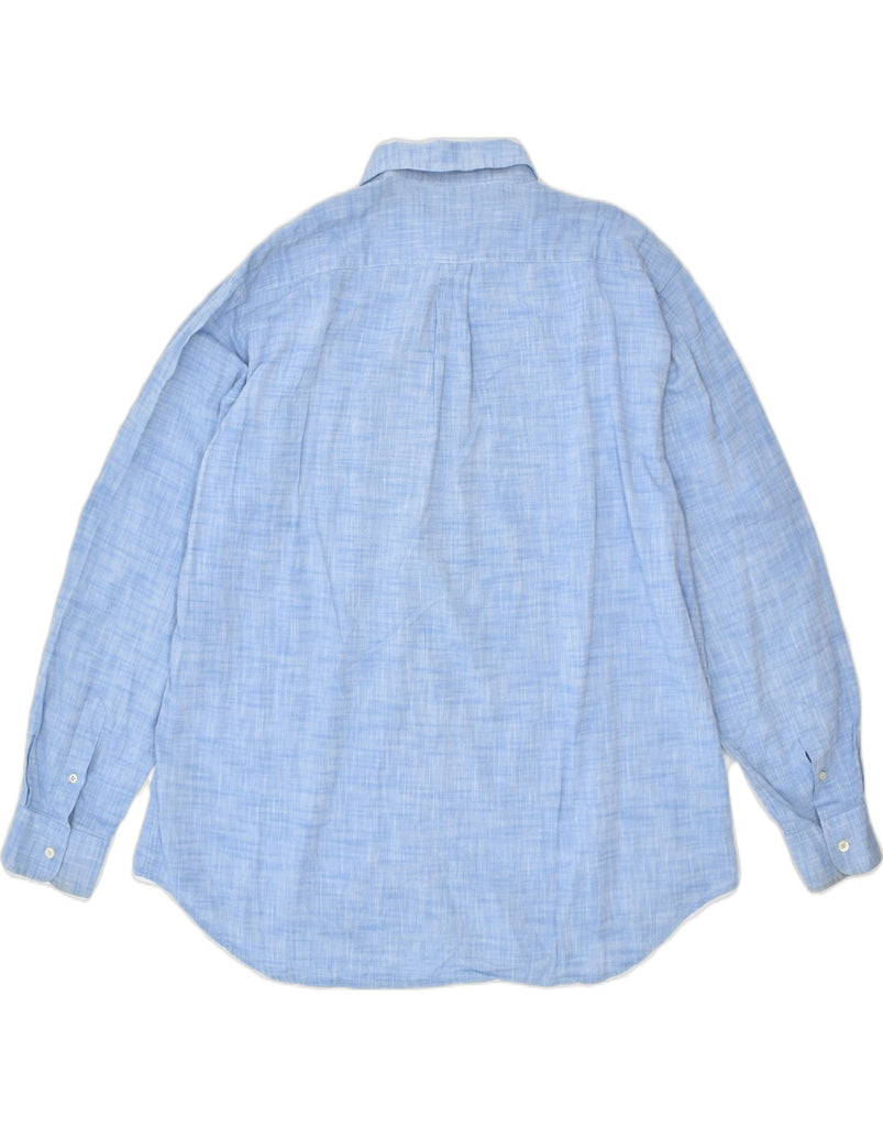 MARINA YACHTING Mens Shirt Size 43 Large Blue Cotton | Vintage | Thrift | Second-Hand | Used Clothing | Messina Hembry 