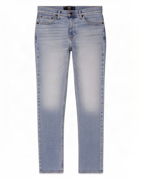 Hollister Mens Skinny Jeans W31 L30 Blue Cotton