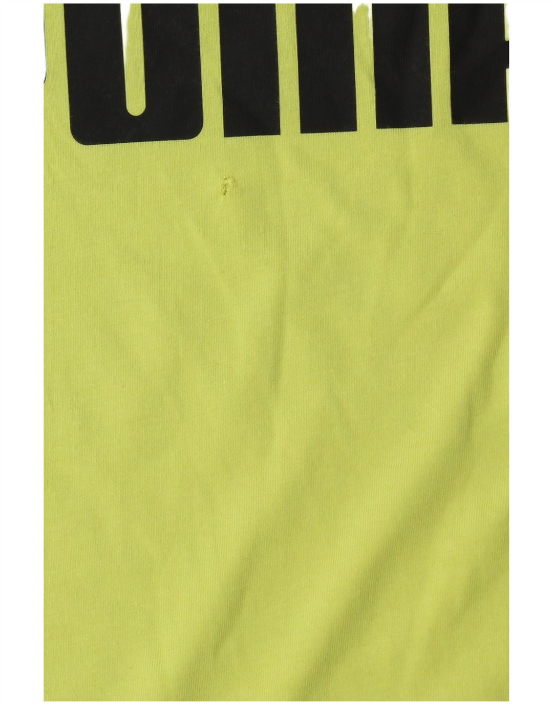 PUMA Mens Graphic Vest Top Medium Green Cotton