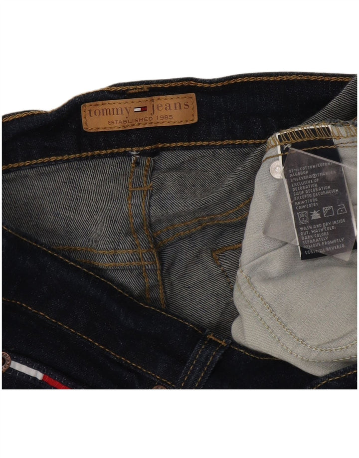 Tommy Hilfiger Womens Bootcut Jeans W30 L34 Navy Blue Cotton