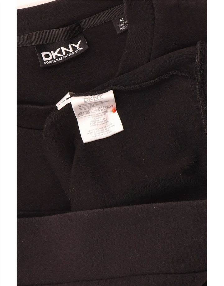 Dkny Mens Sweatshirt Jumper Medium Black
