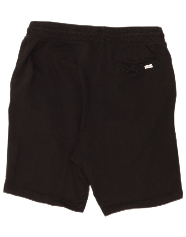 Jack & Jones Mens Sport Shorts Medium  Black Cotton